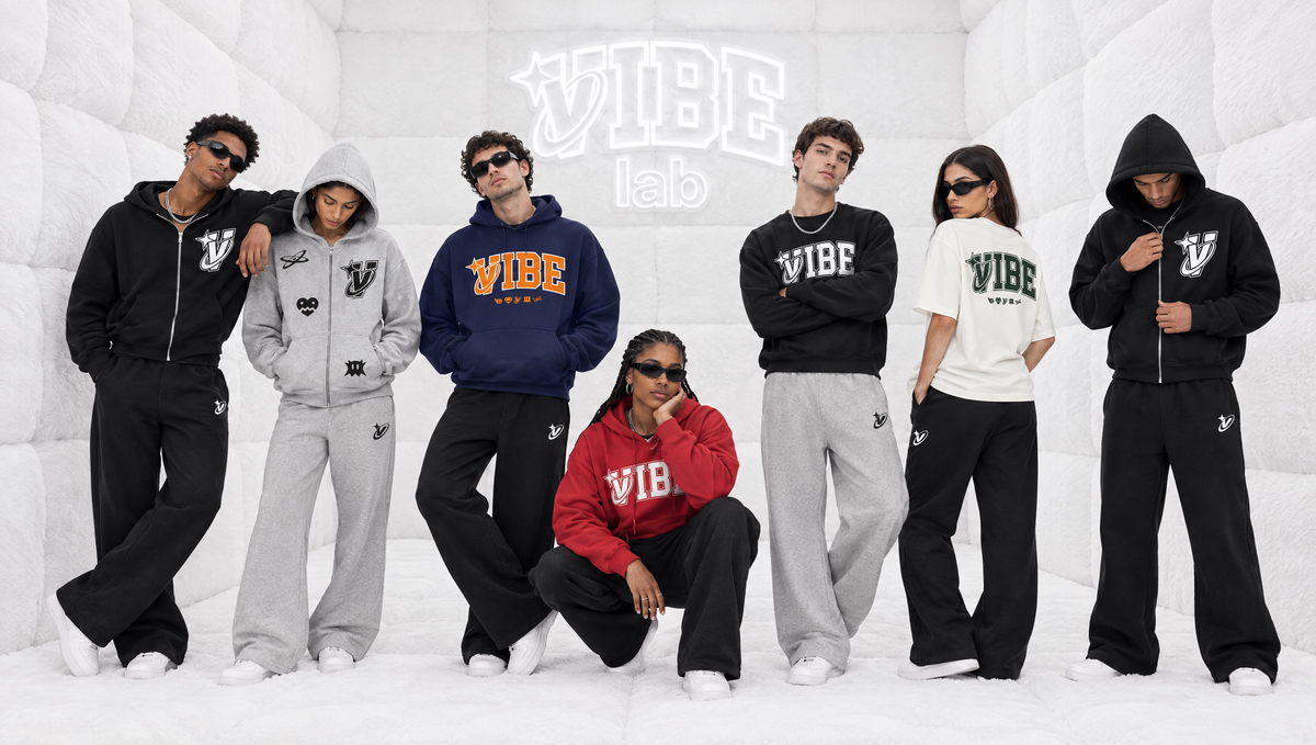 La collection VIBE portée dans le VIBE Lab
